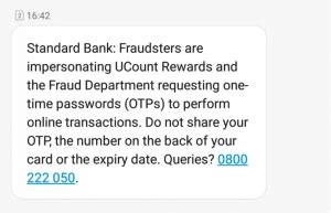standard bank sms notification|Get real.